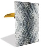 Tink Kendinden Yapışkanlı Pvc Panel, Yapışkanlı Yer Zemin Kaplama, Duvar Kaplama, Fayans Çıkartması Çizgili Gri Mermer Desenli 41x62 Cm (12 Adet / 3 m²)