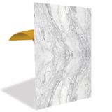 Tink Kendinden Yapışkanlı Pvc Panel, Yapışkanlı Yer Zemin Kaplama, Duvar Kaplama, Fayans Çıkartması Gri Ağ Mermer Desenli 41x62 Cm (12 Adet / 3 m²)