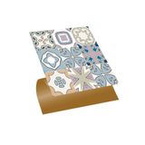 Tink Kendinden Yapışkanlı Renkli Kabuki Desenli Pvc Karo 30X30 cm (56 Adet) 5m2