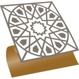 Tink Kendinden Yapışkanlı Selçuklu Geometrik Desenli Pvc Karo 30X30 cm (4 Adet) 0,36 M2