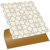 Tink Kendinden Yapışkanlı Selçuklu Yıldızı Desenli Pvc Karo 30X30 cm (33 Adet) 3 M2