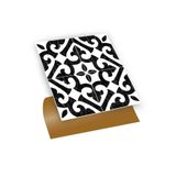 TİNK Kendinden Yapışkanlı Seramik ve Yer Döşemesi Hatayi Desenli Pvc Karo 30x30 cm (4 ADET) 0,36m²