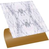 Tink Kendinden Yapışkanlı Silinebilir Mermer 013 Desenli Pvc Karo 30 x 30 cm (11 Adet) 1m2