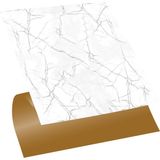 Tink Kendinden Yapışkanlı Silver Desenli Pvc Karo 30X30 cm (4 Adet) 0,36 M2