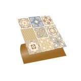 Tink Kendinden Yapışkanlı Soft Çiçek Desenli Pvc Karo 30X30 cm (56 Adet) 5m2