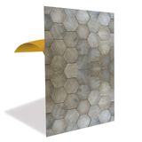 Tink Kendinden Yapışkanlı Yer Zemin Kaplama, Duvar Kaplama, Fayans Çıkartması Ahşap Desenli Pvc Panel 41x62 Cm (4 Adet / 1 m²)