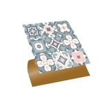 Tink Kendinden Yapışkanlı Yeşil-Pembe Pvc Karo 30x30 cm (56 Adet) 5m2