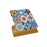 Tink Kendinden Yapışkanlı Zambak Desenli Pvc Karo 30X30 cm (11 Adet) 1m2