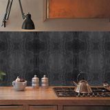 Tink Panel Siyah Mermer Desenli 41 X 62 Cm 0.5 Mm Duvar Paneli Pvc Karo (5'Li Paket)
