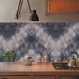 Tink Pvc Panel Kırmızı Çizgili Desenli 41 X 62 Cm (6'Li Paket)