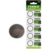 Tinko CR2032 3V Lityum Düğme Pil 5'li