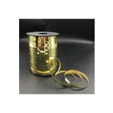 Tinky Winky 200 Metre Parlak Renkli Metalik Şerit Rafya 8mm Balon Ipi Plastik Balon Süsleme Kurdele - Gold
