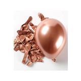 Tinky Winky Balon Krom Balon Aynalı Helyum Rosegold 10 Adet rosegold
