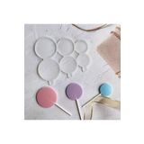 Tinky Winky Çoklu Küçük Daire Lolipop Şekerleme Çikolata & Pasta Silikon Kalıbı Gt1493 Renk