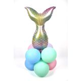 Tinky Winky Deniz Kızı Kuyruğu Doğum Günü Balon Set winky795