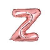 Tinky Winky Folyo Balon Büyük Boy Z Harfi Helyum Balon 100 Cm Rosegold Renk Bride To be Bekarlığa Veda Z