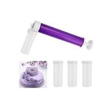 Tinky Winky Gıda Boyası Püskürtme Tabancası 5li Pompası Airbrush Pasta Kek Muffin Krema Süsleme Boya Tabancası