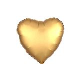 Tinky Winky Gold Kalp Balon - 18 Inç (45 CM) - Kalp Balon - Parti Malzemesi - Gold Kalpli Balon Gold
