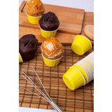 Tinky Winky Kağıt Muffin Kek Kapsülü Sarı sarı
