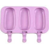 Tinky Winky Magnum Silikon Dondurma Buz Kalıbı - Beyaz
