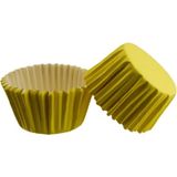 Tinky Winky Muffin Cupcake Kek Kalıbı Kapsülü Özel Pet Kapsül 25 Adet Sarı Renk