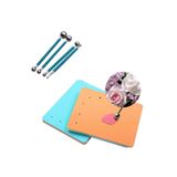 Tinky Winky Pastacılık Çiçek Modelleme Süngeri + Metal Marzipan Seti Şeker Hamuru Çiçek Modelleme Set