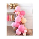 Tinky Winky Pembe-Gold Zincir Doğum Günü Balon Set