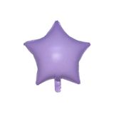 Tinky Winky Pembe Yıldız Folyo Balon - 18 Inç (45 CM) - Yıldız Balon Mor