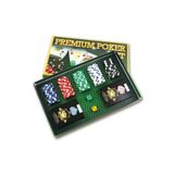 Tinky Winky Premium Poker Seti - Lüks Poker Çipi 100lü - Poker Fişi - Poker Kağıdı Set winky1564
