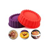 Tinky Winky Silikon Airfry Tart Pasta Tart Turta Kek Kalıbı 26 cm no color