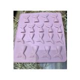 Tinky Winky Silikon Deniz Kızı Kuyruğu 4 cm Çikolata Kurabiye Epoksi Kalıbı Pembe