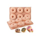 Tinky Winky Silikon Kalıplar Donut Jöle Cupcake Çörek Kek Ekmek Pasta Kalıbı - Kahverengi