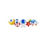Tinky Winky Uzay Konsept Folyo Balon - Balon Zinciri Seti - Zincir Balon Konsept Balon Uzay