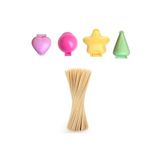 Tinky Winky Yılbaşı Lolipop Kek Cakepops Yapım Seti 104 Parça Muffin PopKek Çikolata Kalıbı Seti Pembe