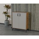 Tino Furniture Vera 2 Kapaklı 4 Raflı Ayakkabılık
