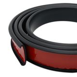 Tintvent U Şekilli Kenar Bantlama, 3/4 "Kenara Uygun, Kontrplak Kenar Koruyucu, Kaplama, Mobilya, Dolaplar, Tezgah, Raflar, Masa, Mermer için Kendinden Yapışkanlı Kenar Kesimi; Siyah, 20Ft