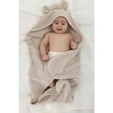 Tiny Bear Organik Pamuk Bebek Kundak Bej 75x75 cm