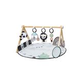 Tiny Love 0-3 Yaş Ahşap Detaylı Jimnastik Merkezi Oyun Halısı (Black & White Koleksiyonu)