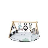 Tiny Love Black & White Koleksiyonu Ahşap Detaylı Jimnastik Merkezi Oyun Halısı - Beyaz