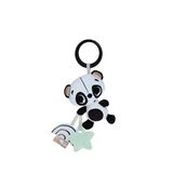 Tiny Love Black & White Koleksiyonu Peluş Panda Bebek Arabası Oyuncağı - Beyaz
