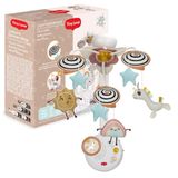 Tiny Love Klasik Dönence, Bebek Karyolası için Dönence, 0+ Ay, Araba İçin Taşınabilir Müzik Dönencesi, Büyülü Peluş Bebek Bebekleri, 20 Dakika Sürekli Müzik, Tek Boynuzlu At Harikalar Diyarı