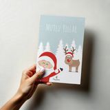 Tiny Stories TR 4'lü Yılbaşı Kutlama Kartı Seti/ Kartpostal