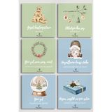 Tiny Stories TR 6'lı Yılbaşı Motto Kartı Seti/ Kartpostal