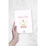 Tiny Stories TR Doğum Günü Motto Kartı Kartpostal - 2 Adet