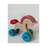 tiny wood Ahşap Oyuncak At, Doğal Ahşap Çocuk Oyuncağı, Oyuncak At