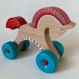 Tiny Wood Ahşap Oyuncak At - Renkli
