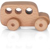 Tiny Wood Ahşap Oyuncak Dolmuş - Standart - Bej