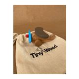 tiny wood Ahşap Oyuncak Mini Uçak Eğitsel Oyuncak