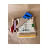 Tiny Wood Ahşap Oyuncak Tamir Seti Doğal Masif Ahşao Oyuncak Tamirci