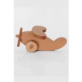 tiny wood AHŞAP OYUNCAK UÇAK KAHVERENGİ